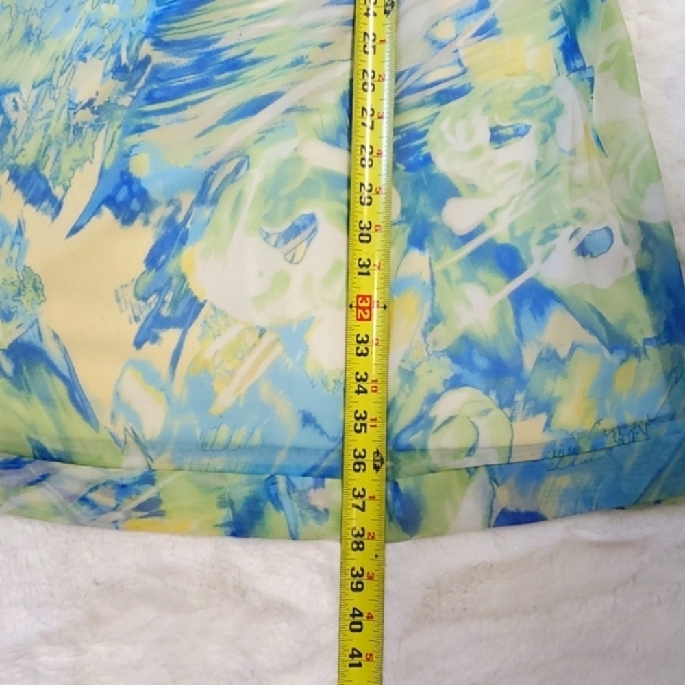Jonathan Martin Studio Grecian Style Sleeveless Print Dress - Picture 14 of 14